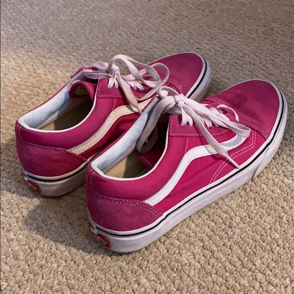 cute pink vans